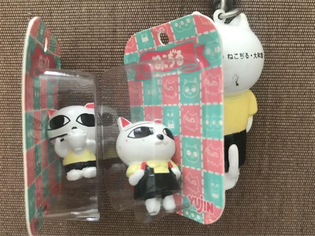 Amazon.co.jp: ねこぢる にゃーことにゃっ太ガチャ人形とお母さん